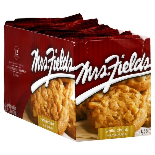 Mrs Fields White Chocolate Chunk Macadamia Cookies